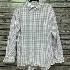 Gitman Bros. Men's Checkered Button Down Shirt Size‎ XXL